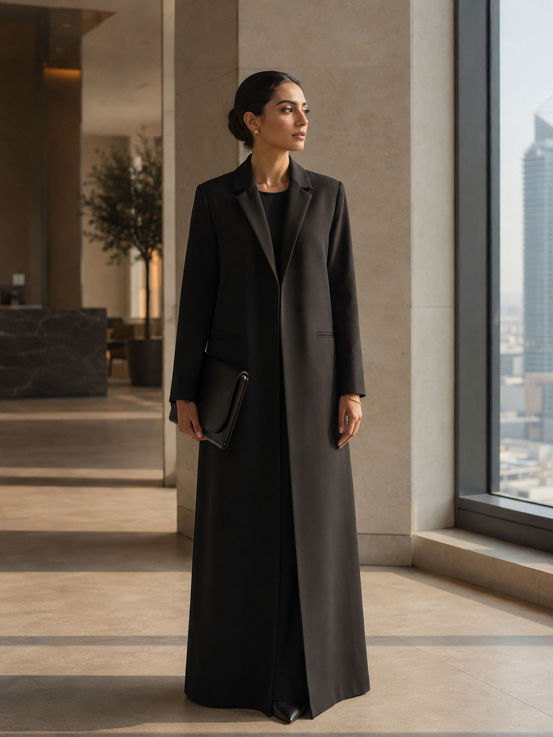 The Razan — Tailored Workwear Abaya