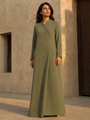 The Layan — Belted Wrap Abaya