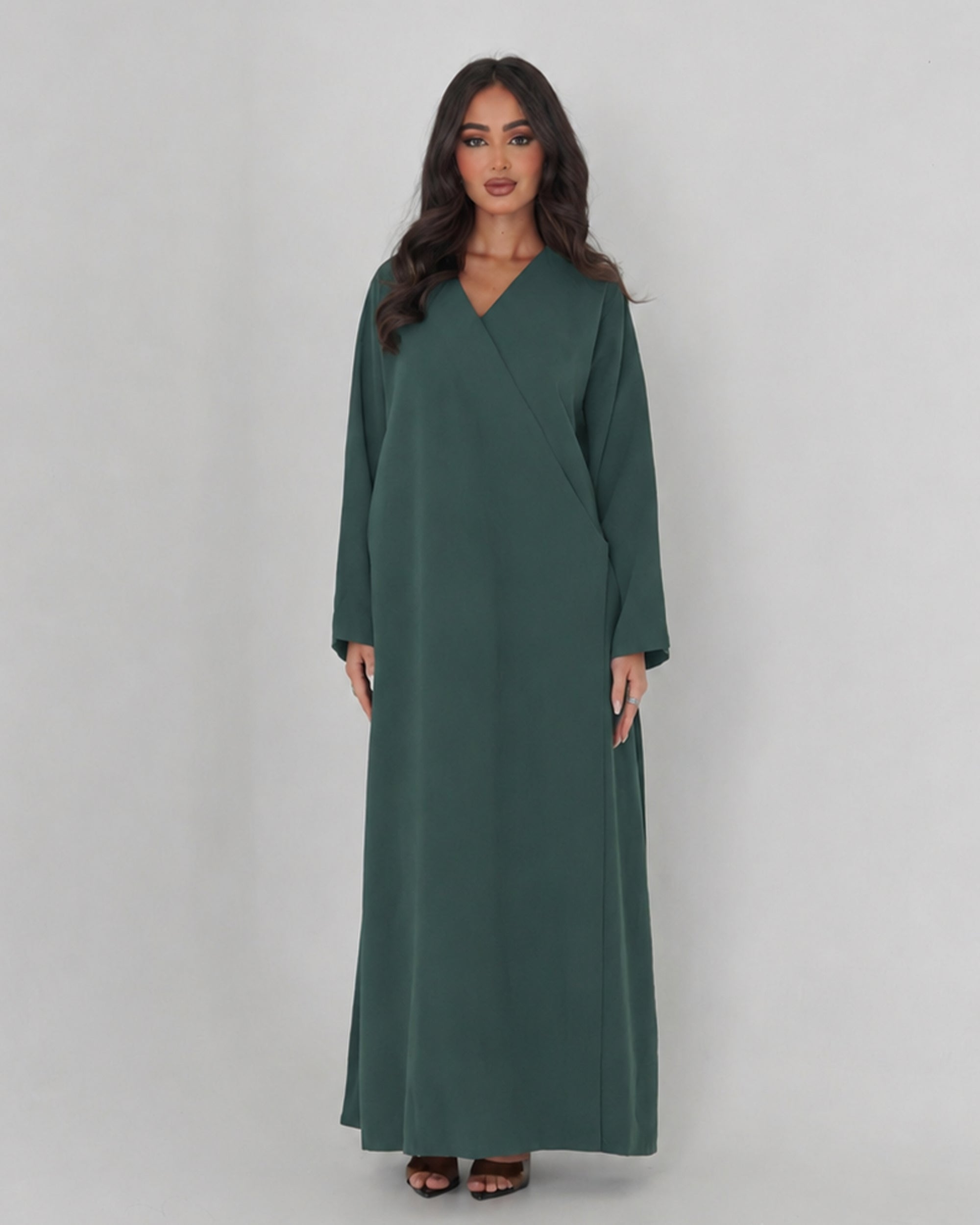 The Layan — Belted Wrap Abaya