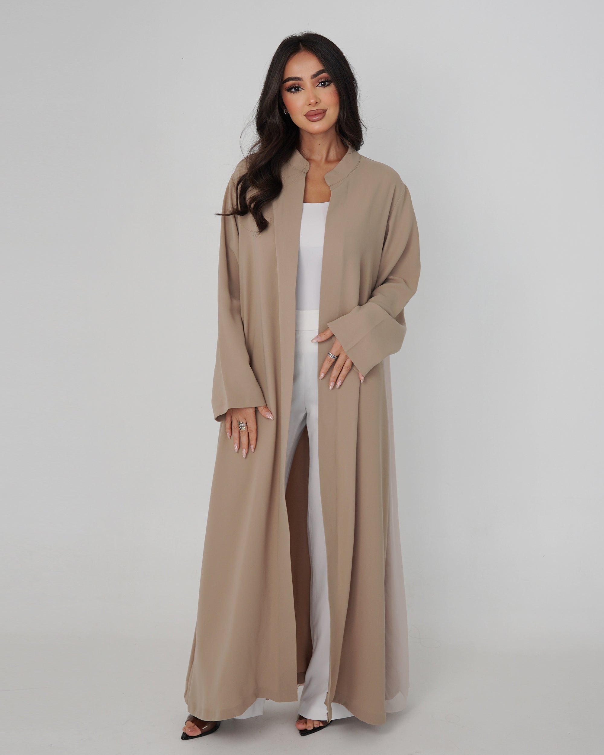 The Hala — Chiffon-Back Evening Abaya