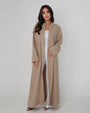 The Hala — Chiffon-Back Evening Abaya